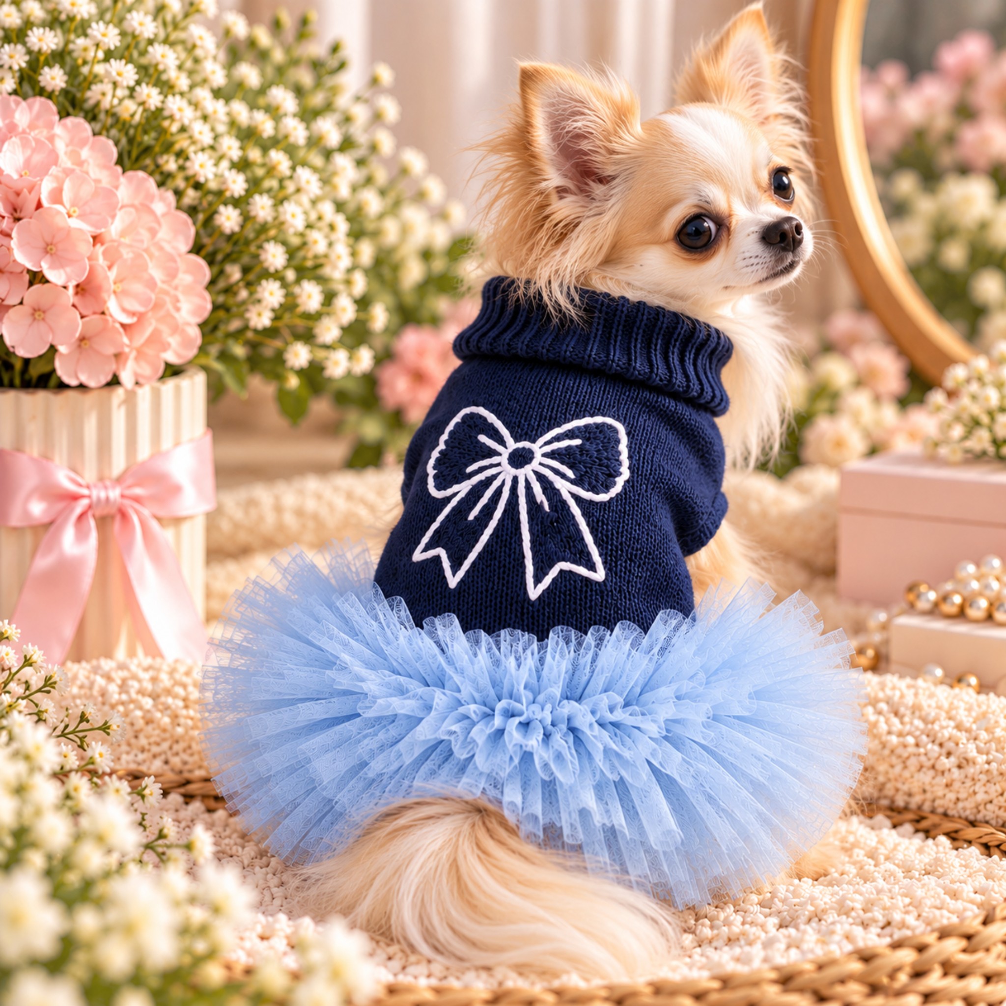 Maglioncino Fiocco di Tulle
